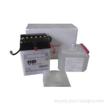 Customized YB2.5L-C scooter / motorbike lead acid batteries